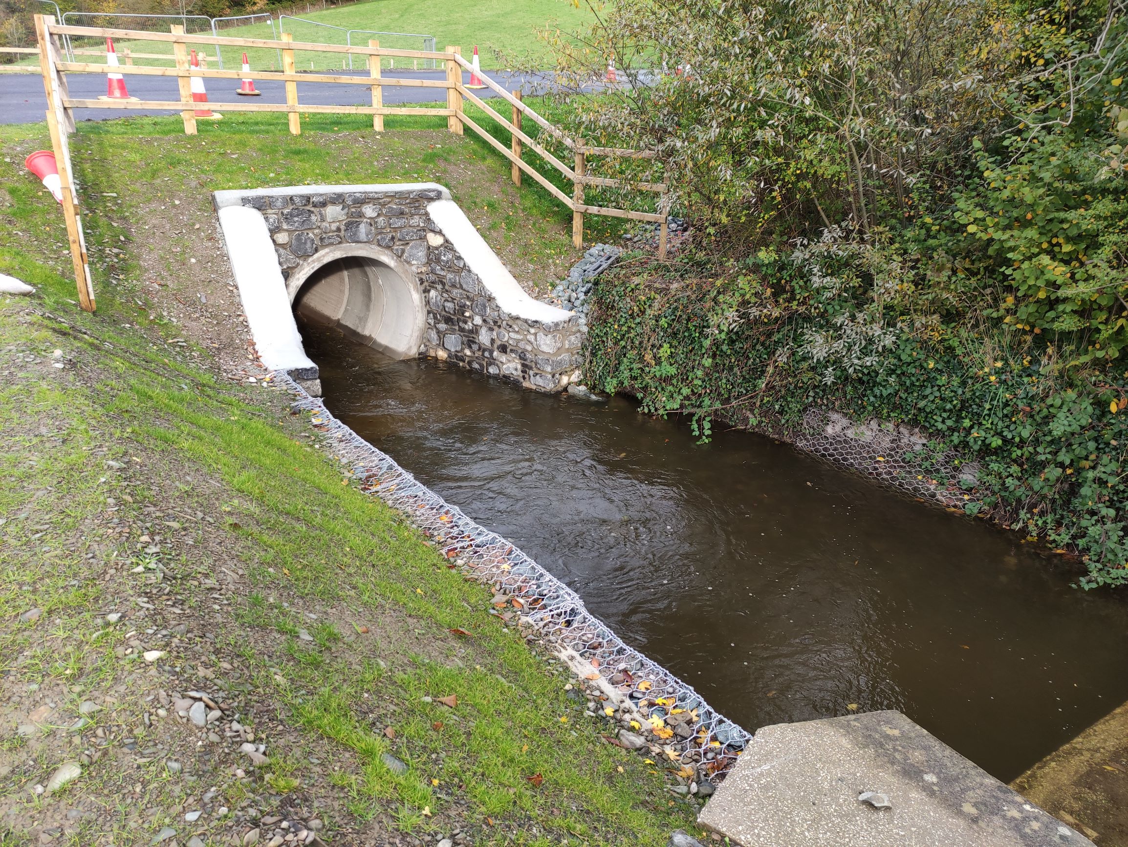 A544 culvert outfall