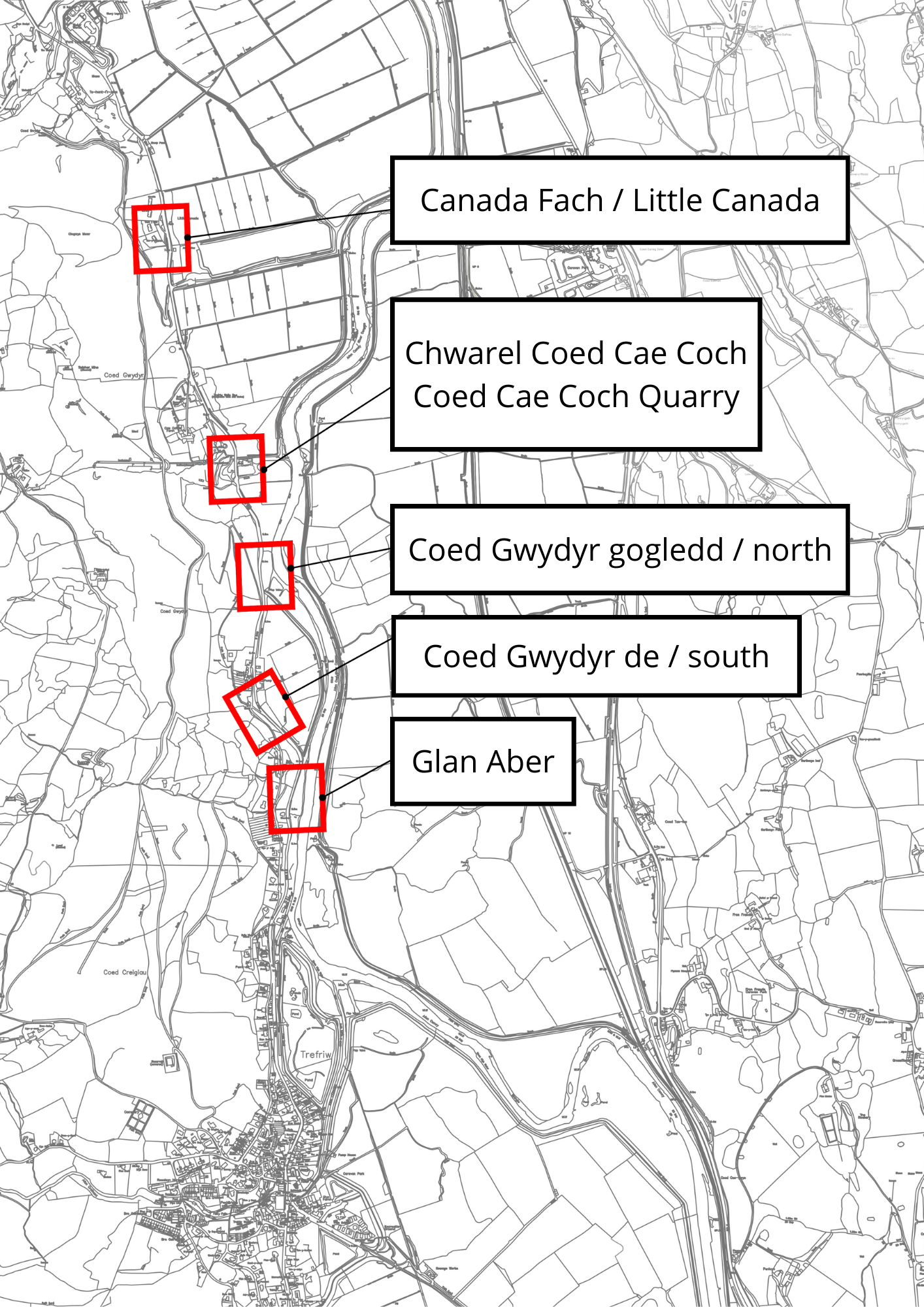 Locations map