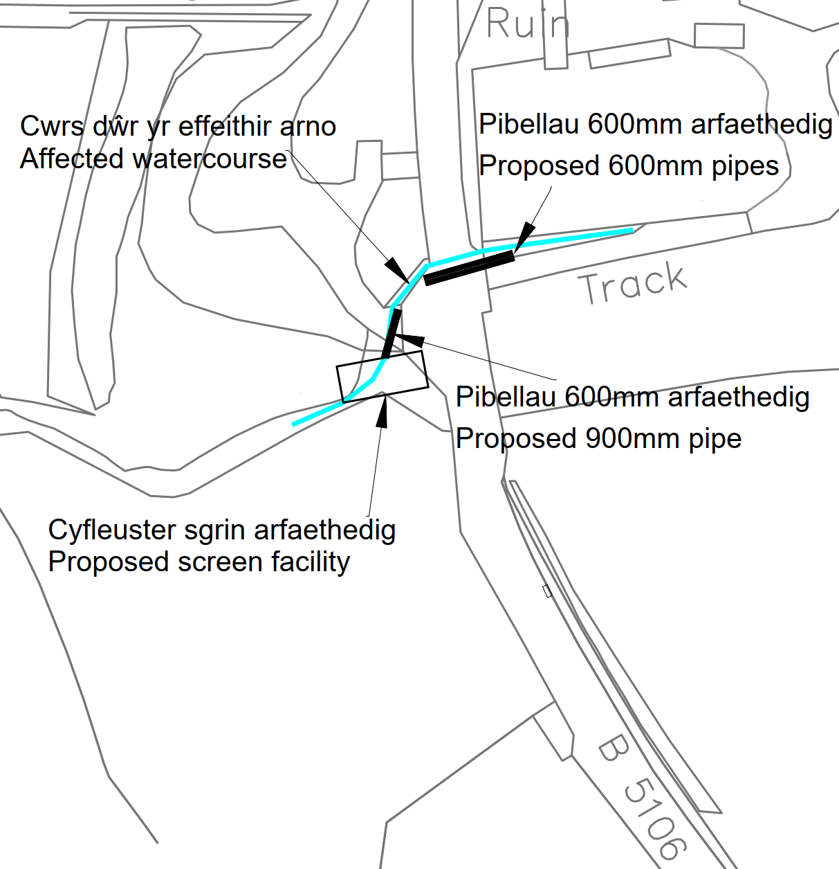 Quarry site map