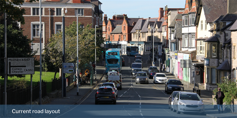 Abergele Road current layout