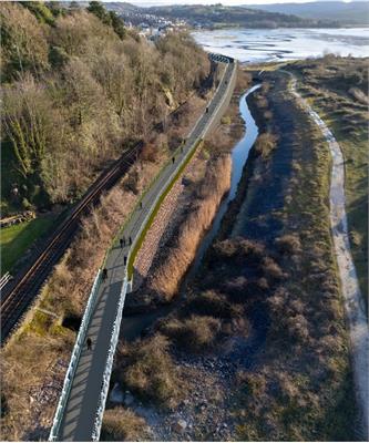 New route – under construction