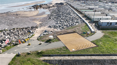 Kinmel Bay Coastal Defence Jul 2025 1