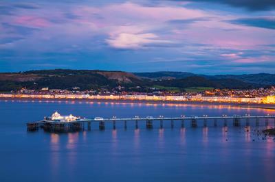 Llandudno at night