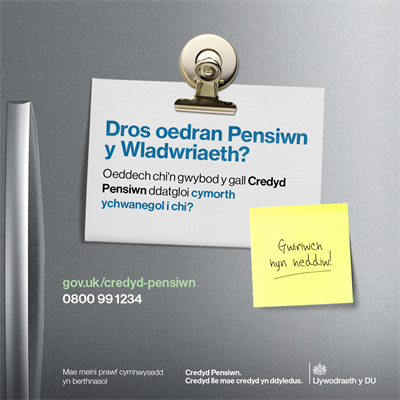 Pension Credit General Sept 2025 Cymraeg