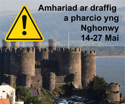 Traffic Disruption in Conwy May 26 Cym