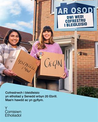 Cofrestru i bleidleisio