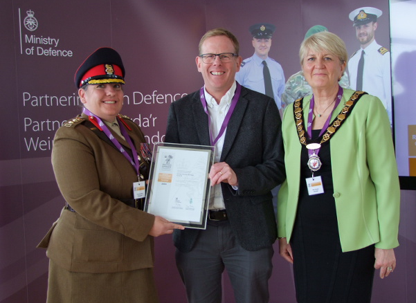 Defence Employer Recognition Scheme: Gold Level Award