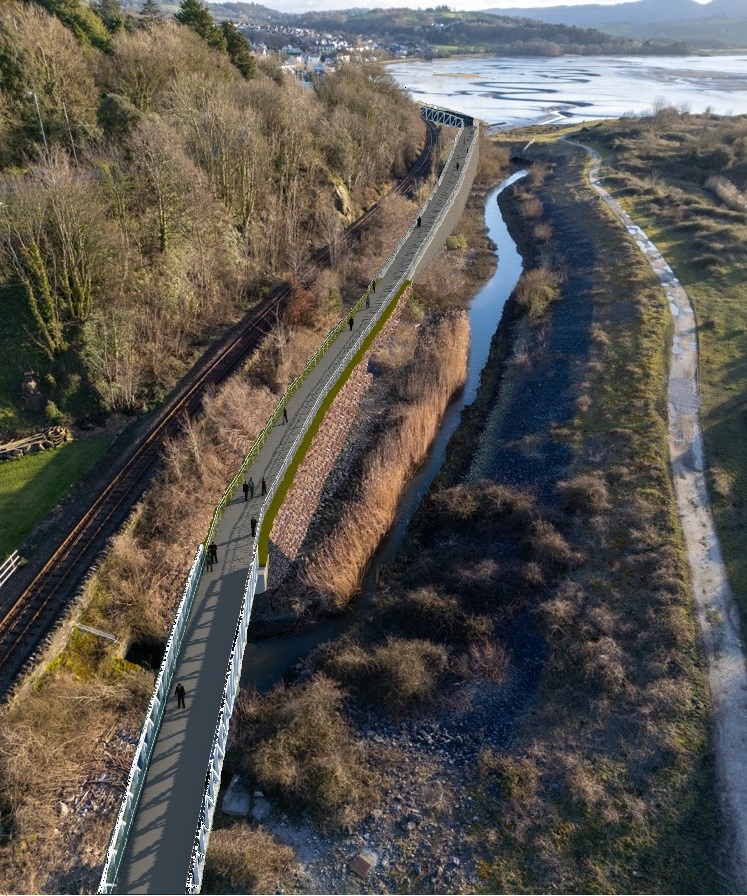 New route – under construction 