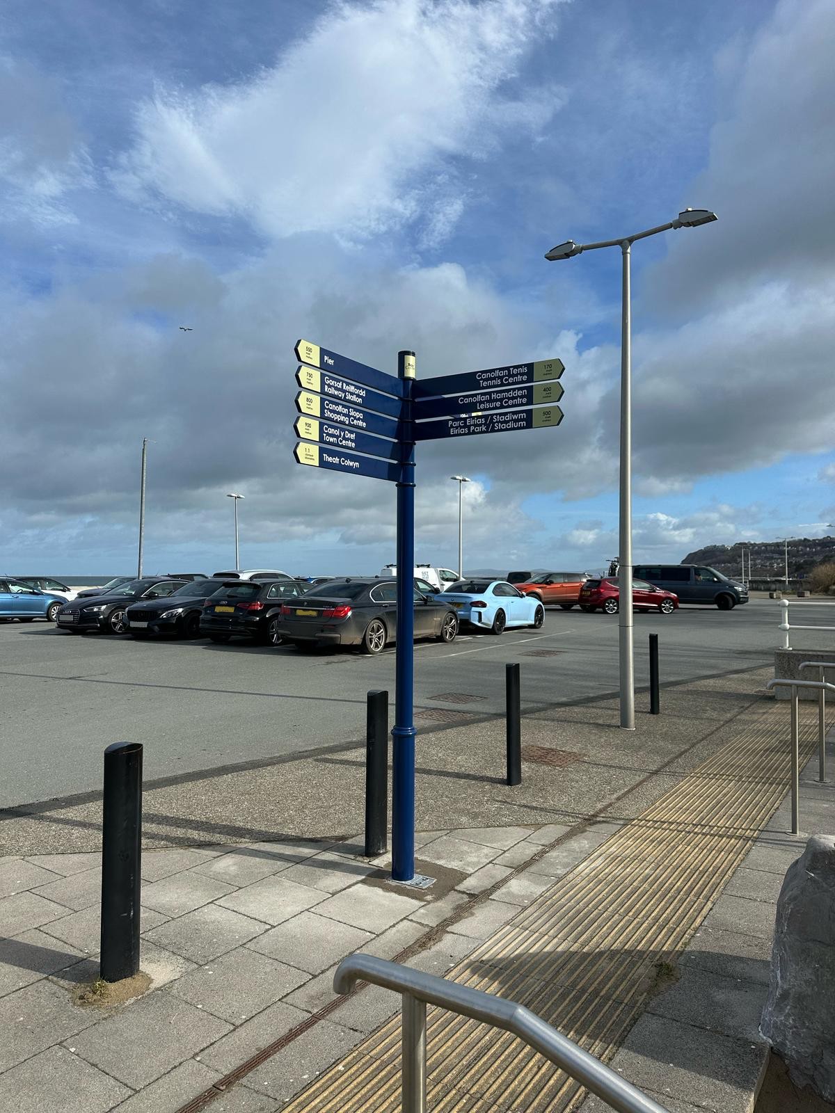 Fingerpost, Colwyn Bay 