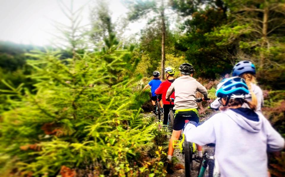 Mountain biking