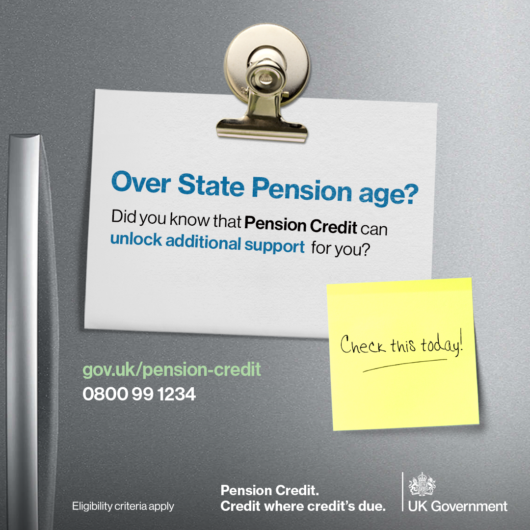 Pension Credit Awareness Week