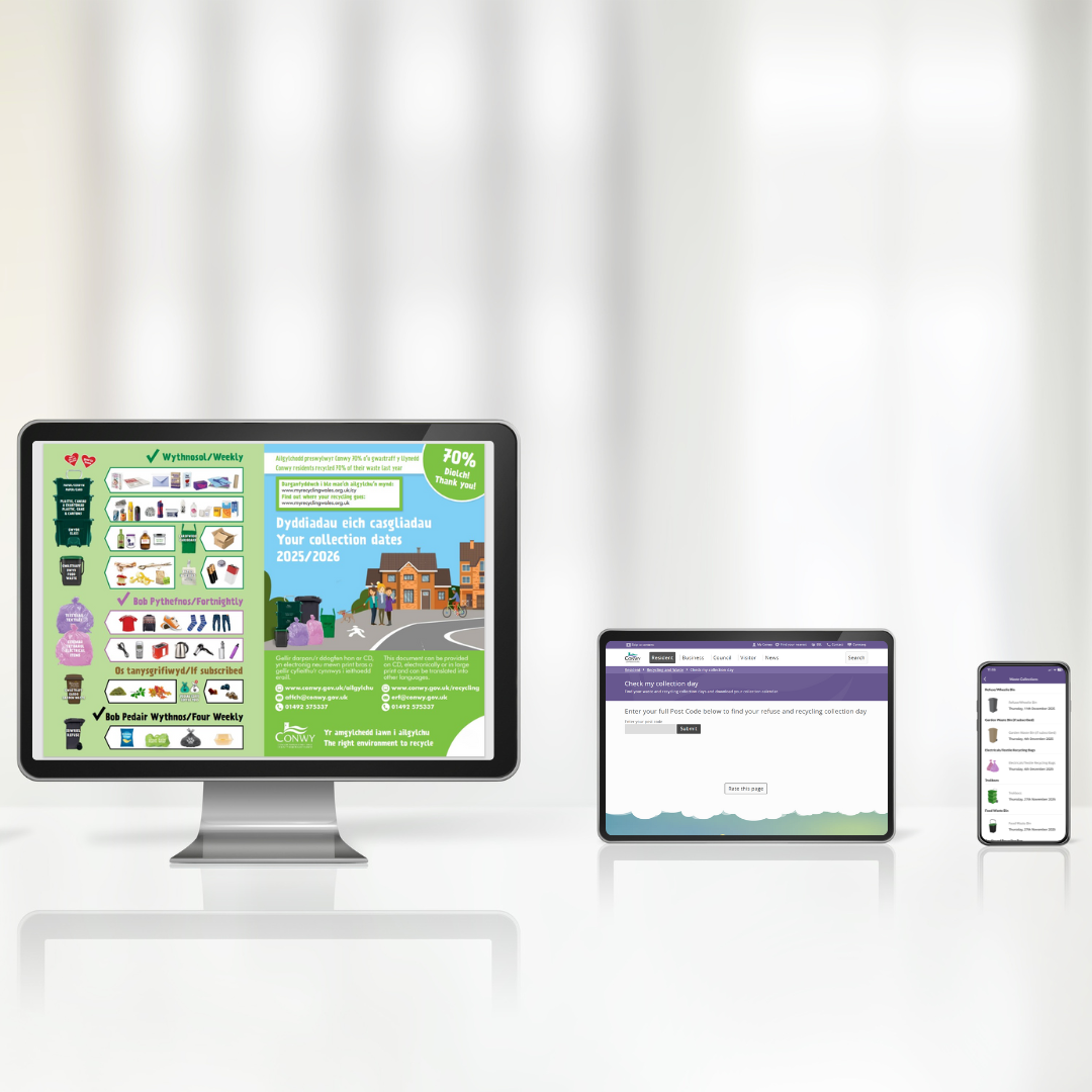 Recycling calendars 2025/26 